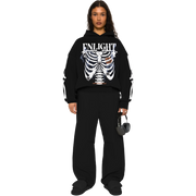 Bone Glow Skeleton Urban Hoodie