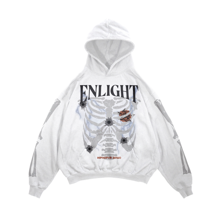 Bone Glow Skeleton Urban Hoodie