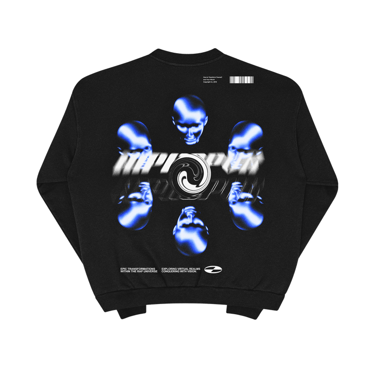 Dimension Shift Graphic Sweatshirt