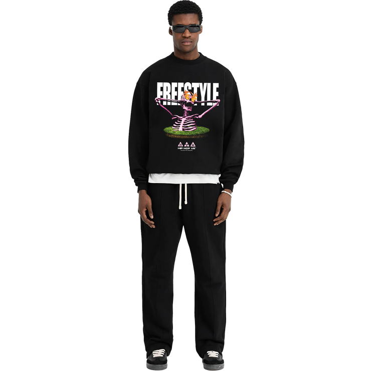Freestyle Undead Cypher Hoodie Black Sweatshirt