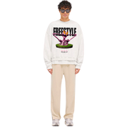 Freestyle Undead Cypher Hoodie White Sweatshirt
