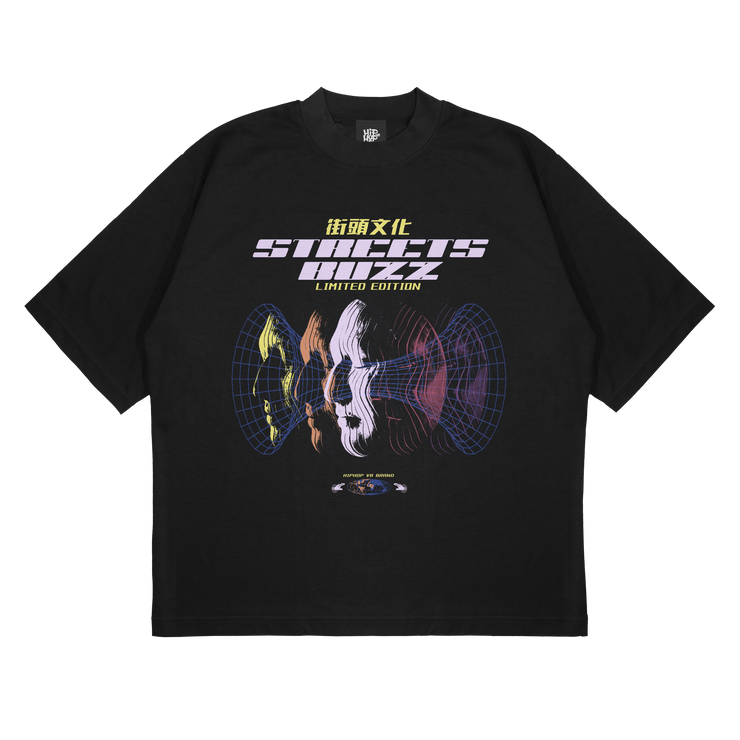 Groove Pulse Neon Rhythm Tee
