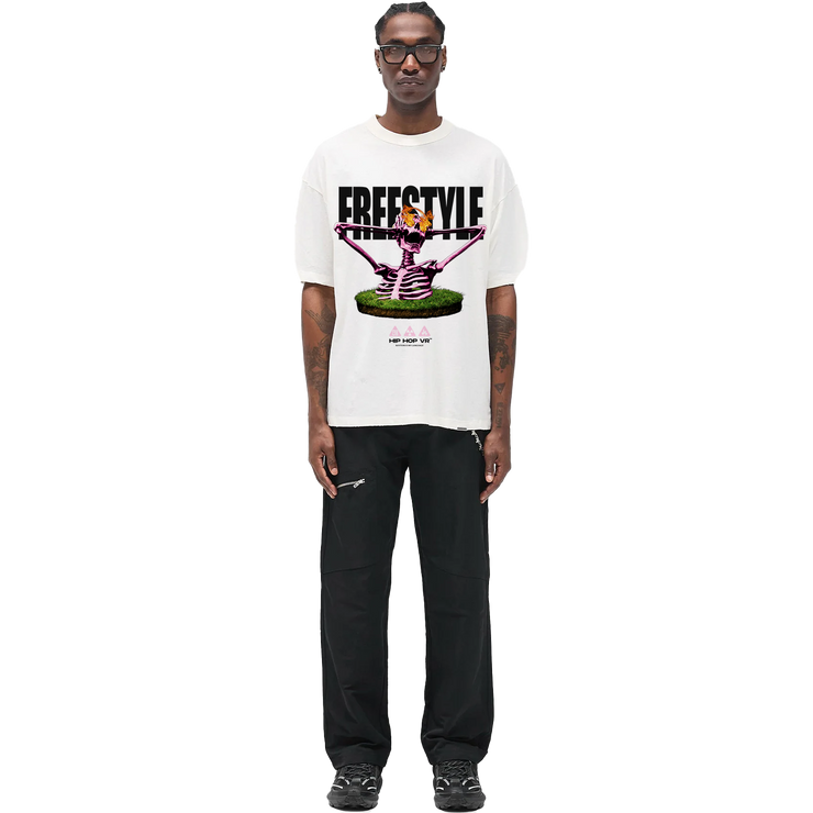Freestyle Undead Cypher White Tee