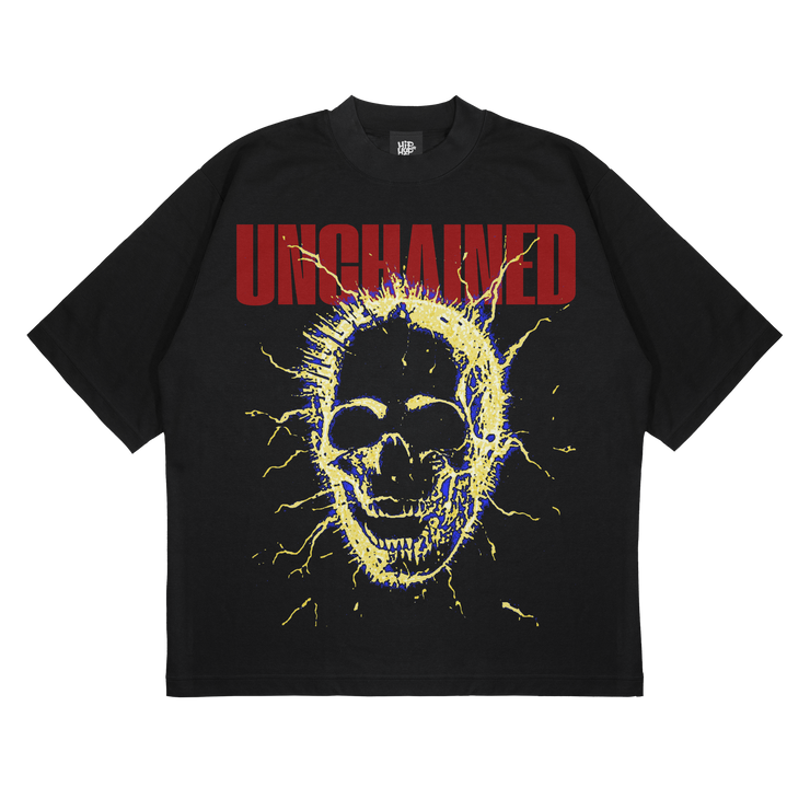 Unchained Skull Design for Creative Souls Tee