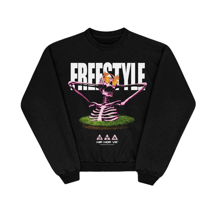 Freestyle Undead Cypher Hoodie Black Sweatshirt
