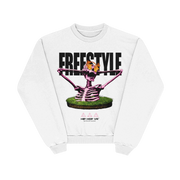 Freestyle Undead Cypher Hoodie White Sweatshirt