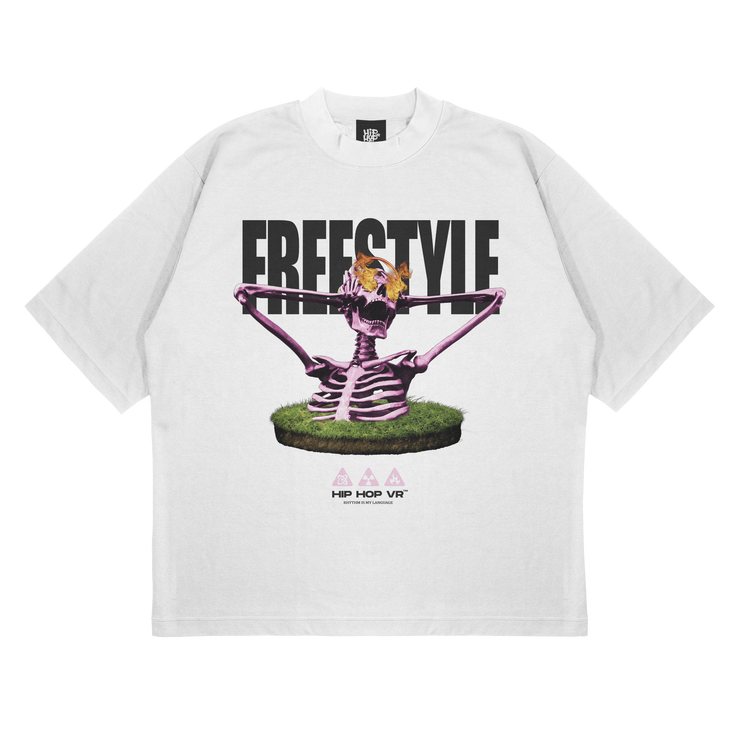 Freestyle Undead Cypher White Tee