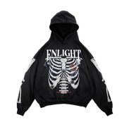 Bone Glow Skeleton Urban Hoodie