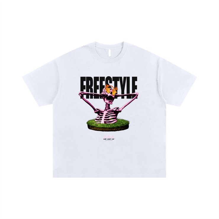 Freestyle Undead Cypher White Tee